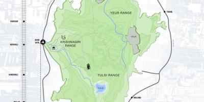 Térkép sanjay gandhi nemzeti park