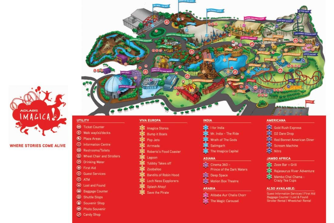 térkép Imagica Mumbai térkép
