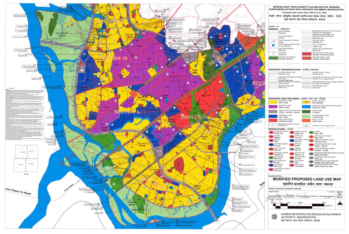 MMRDA zóna térkép bhiwandi