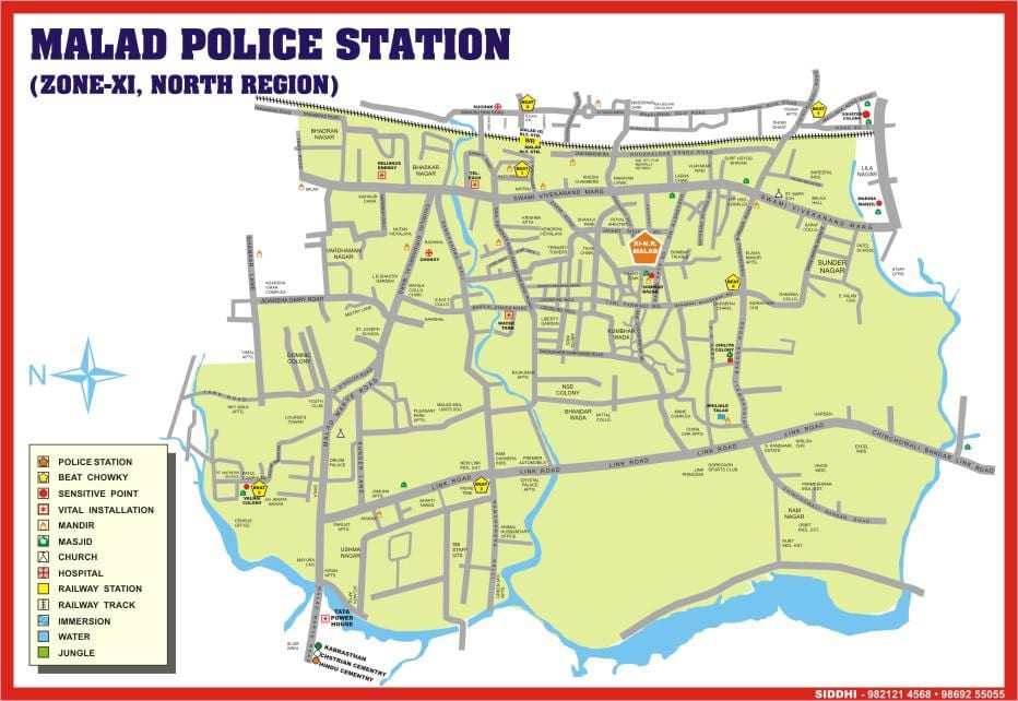 Mumbai szálláshelytől könnyedén megközelíthető térkép