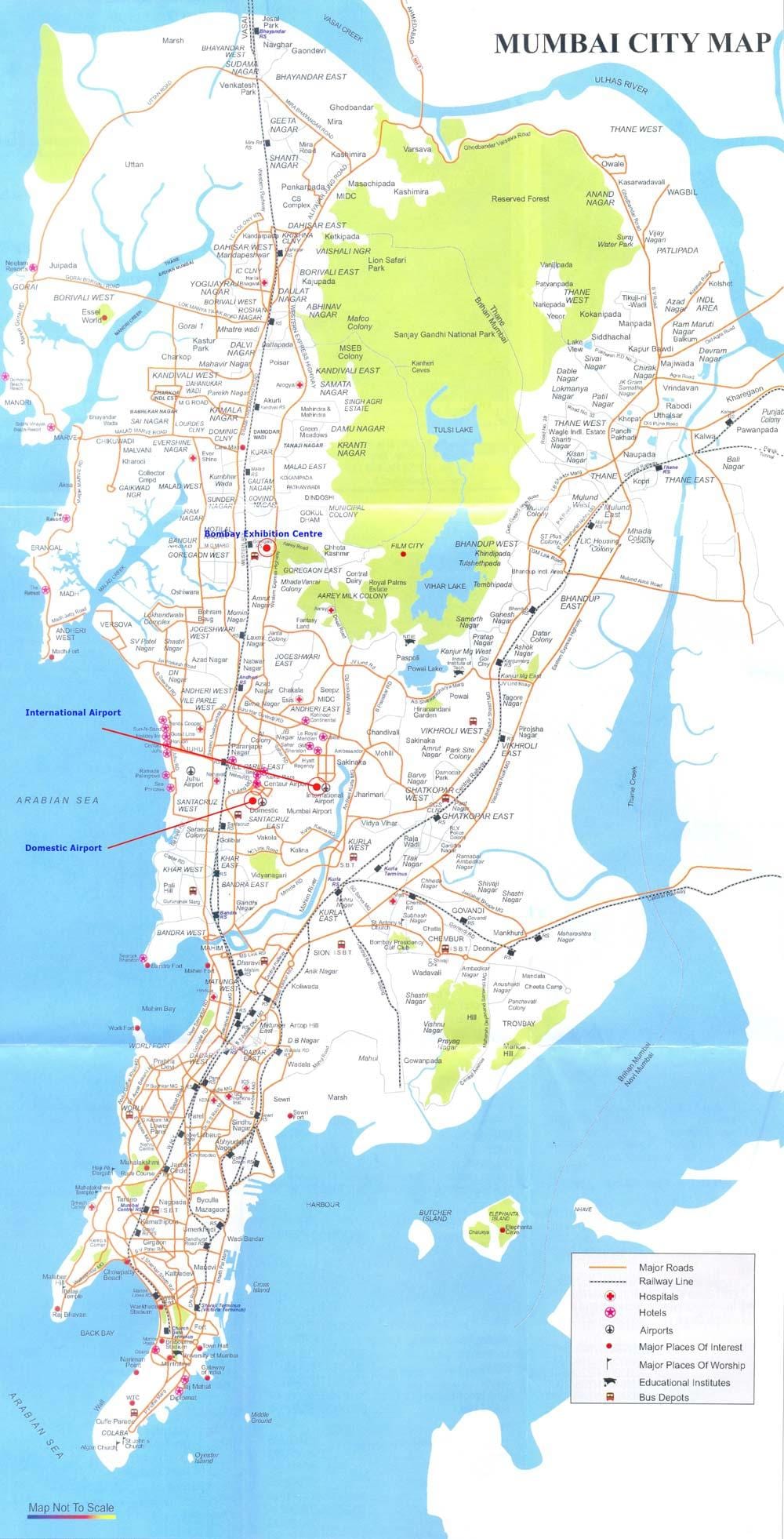 Mumbai térképen