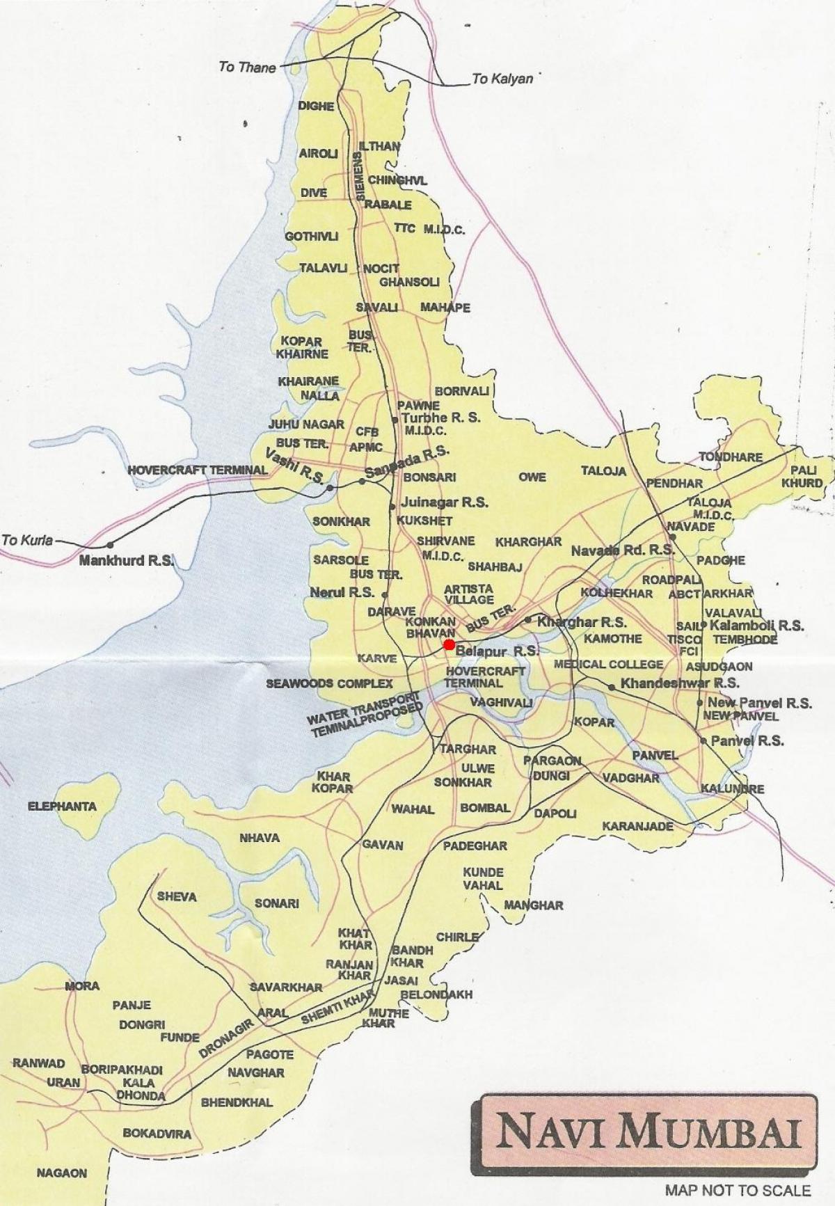 térkép navi Mumbai