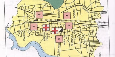 Térkép Dahisar Mumbai