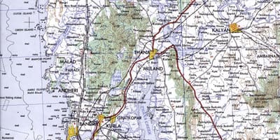 Mumbai Kalyan térkép