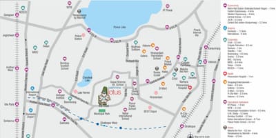 Powai Mumbai térkép