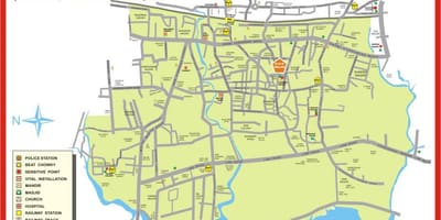 Mumbai szálláshelytől könnyedén megközelíthető térkép