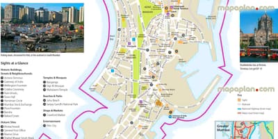 Város térkép Mumbai