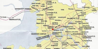 Térkép navi Mumbai